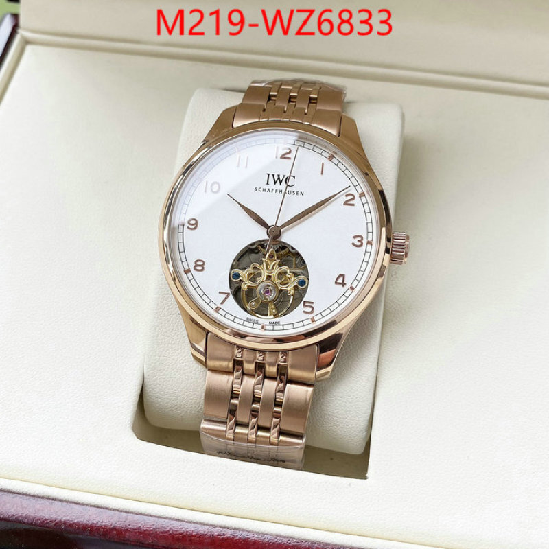 Watch(TOP)-IWC best replica ID: WZ6833 $: 219USD