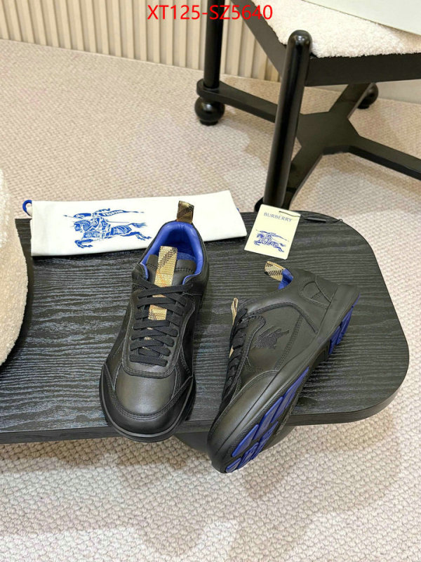 Men Shoes-Burberry 2024 aaaaa replica customize ID: SZ5641 $: 125USD