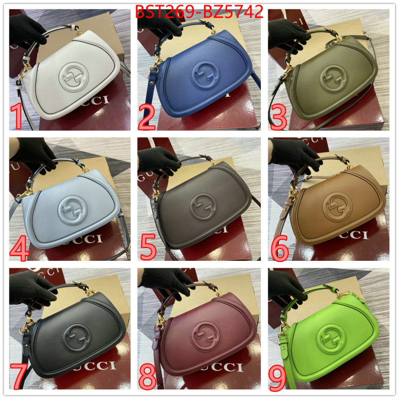 Gucci Bags(TOP)-Crossbody- top 1:1 replica ID: BZ5742 $: 269USD,