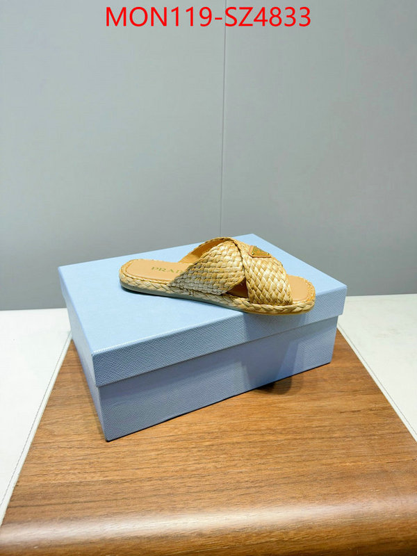 Women Shoes-Prada 2024 aaaaa replica customize ID: SZ4833 $: 119USD