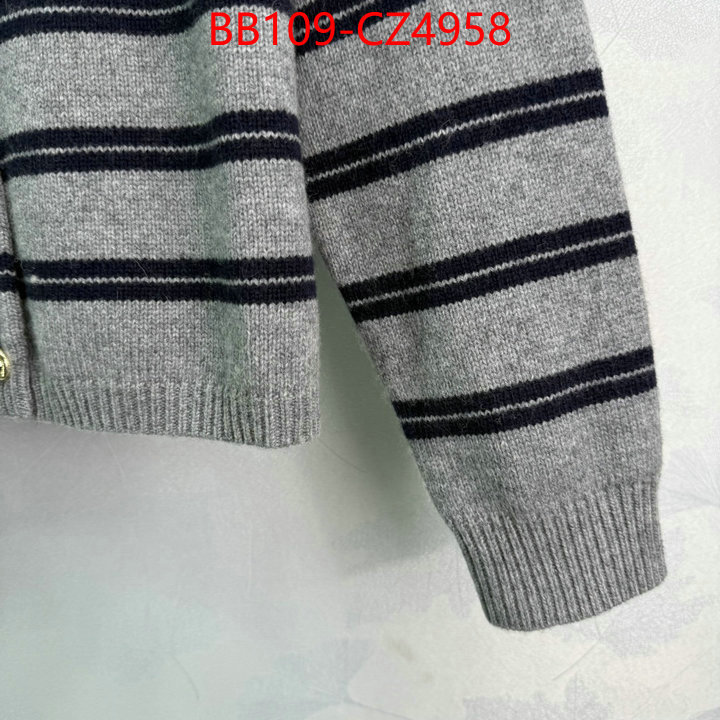 Clothing-MIU MIU how to buy replcia ID: CZ4958 $: 109USD