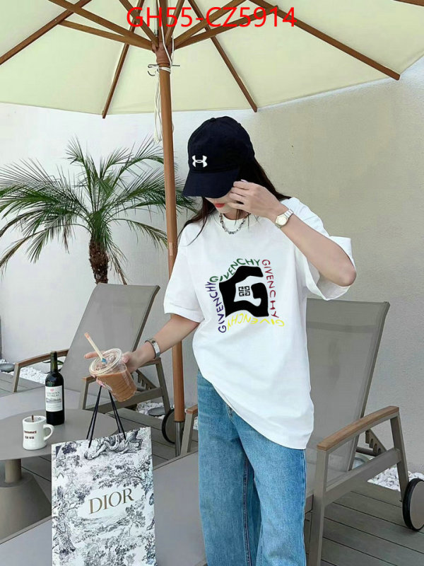 Clothing-Givenchy what best designer replicas ID: CZ5914 $: 55USD