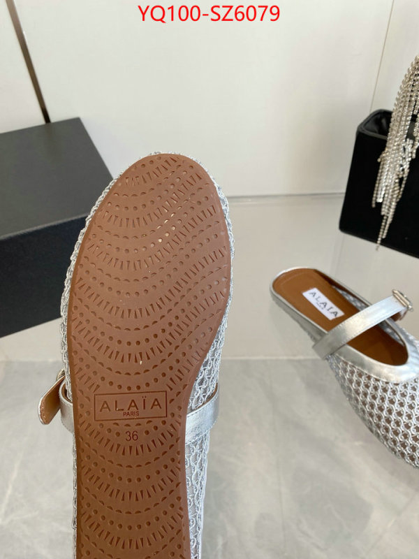 Women Shoes-ALAIA top grade ID: SZ6079 $: 100USD