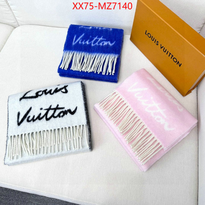 Scarf-LV aaaaa replica designer ID: MZ7140 $: 75USD