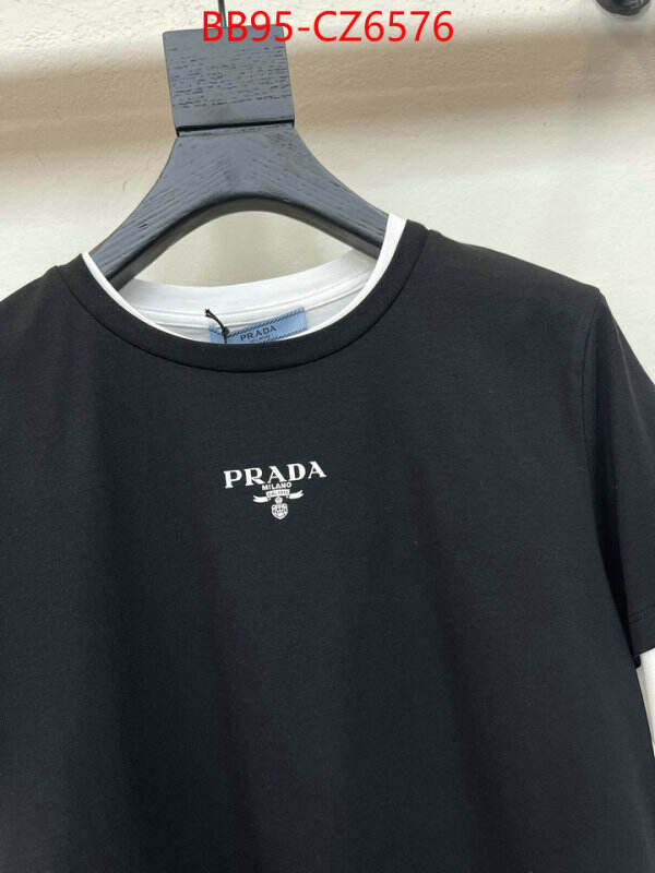 Clothing-Prada the best quality replica ID: CZ6576 $: 95USD