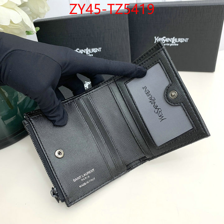 YSL Bags(4A)-Wallet- buy best quality replica ID: TZ5419 $: 45USD,