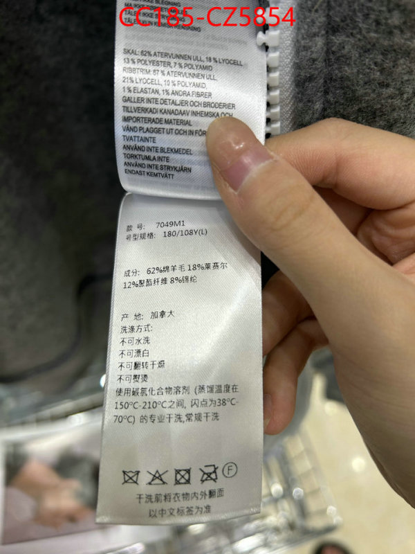 Down jacket Men-Canada Goose what is aaaaa quality ID: CZ5854 $: 185USD