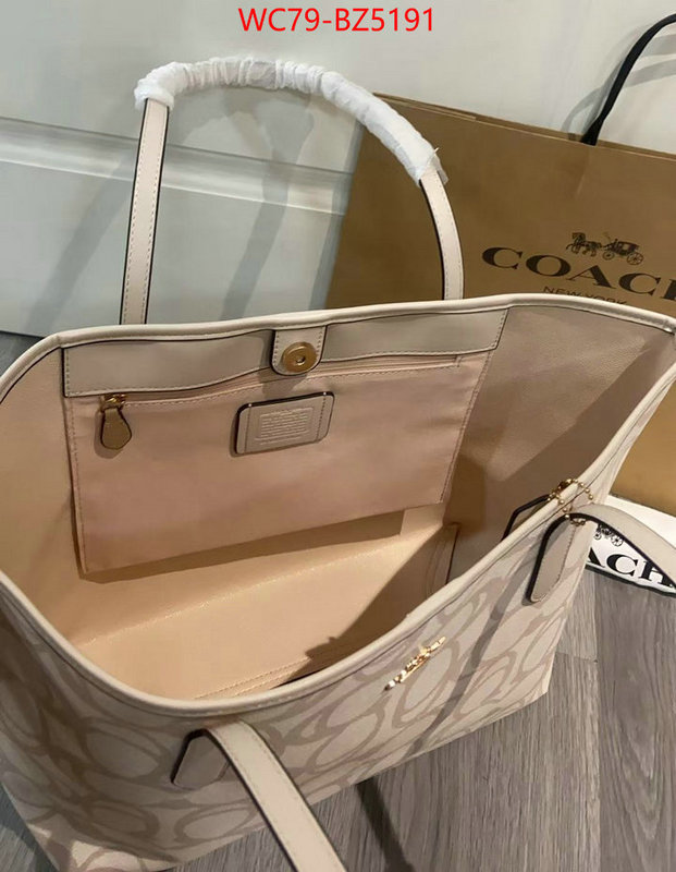 Coach Bags(4A)-Handbag- perfect ID: BZ5191 $: 79USD,
