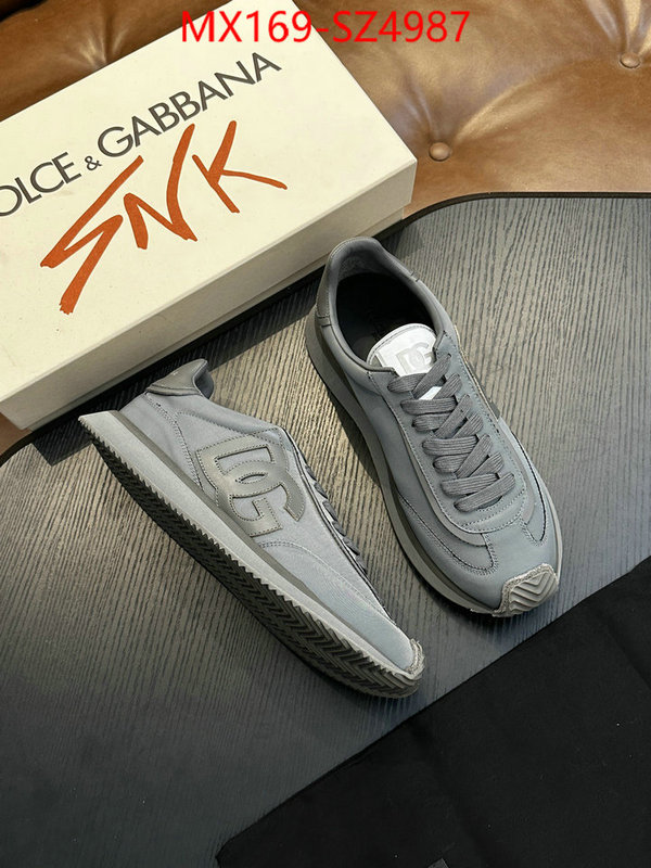 Men Shoes-DG best quality fake ID: SZ4987 $: 169USD
