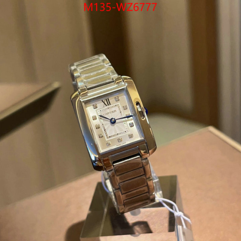 Watch(4A)-Cartier designer wholesale replica ID: WZ6777 $: 135USD