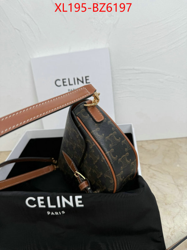 Celine Bags(TOP)-Crossbody- highest quality replica ID: BZ6197 $: 195USD,