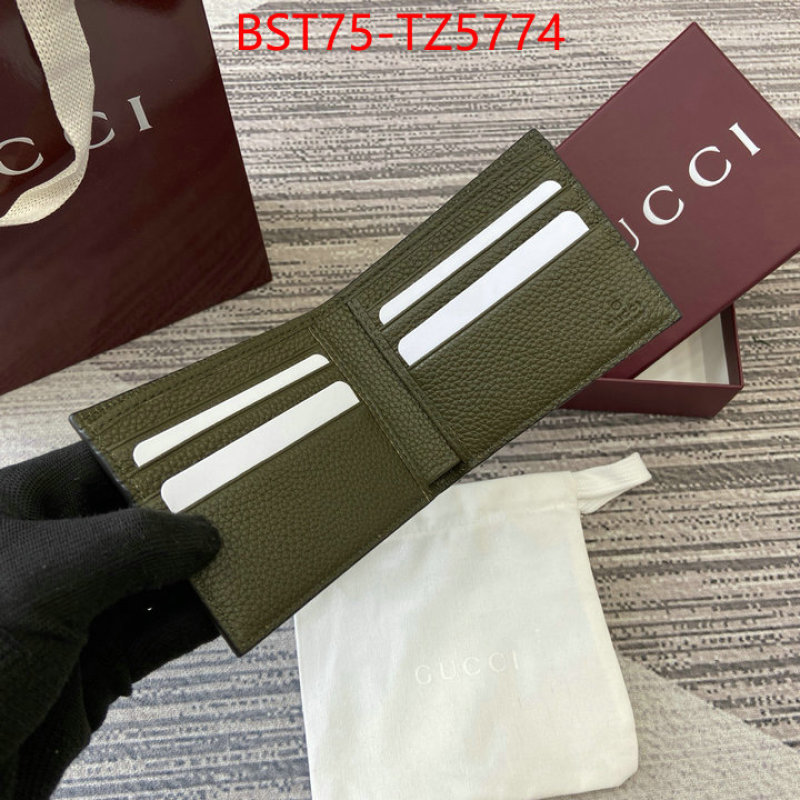 Gucci Bags(4A)-Wallet- high quality designer ID: TZ5774 $: 75USD,