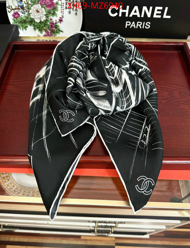 Scarf-Chanel fashion replica ID: MZ6940 $: 69USD