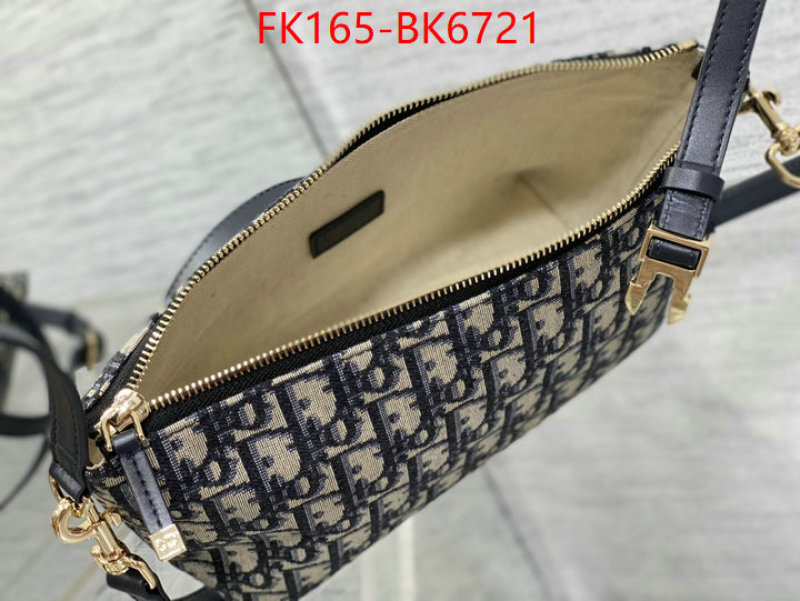 Dior Bags(TOP)-Crossbody- where could you find a great quality designer ID: BK6721 $: 165USD,