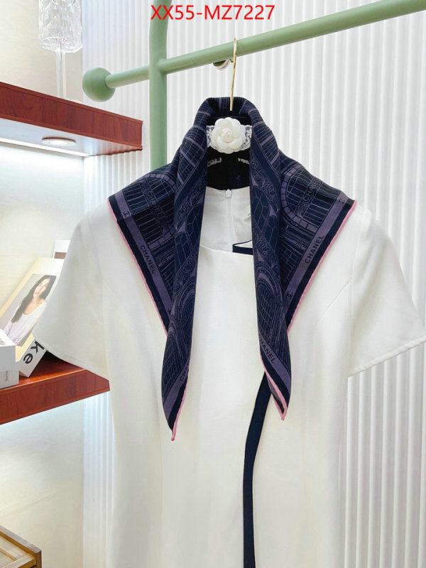 Scarf-Chanel where to buy high quality ID: MZ7227 $: 55USD