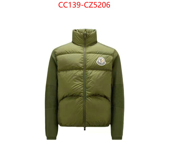Down jacket Men-Moncler high quality happy copy ID: CZ5206 $: 139USD