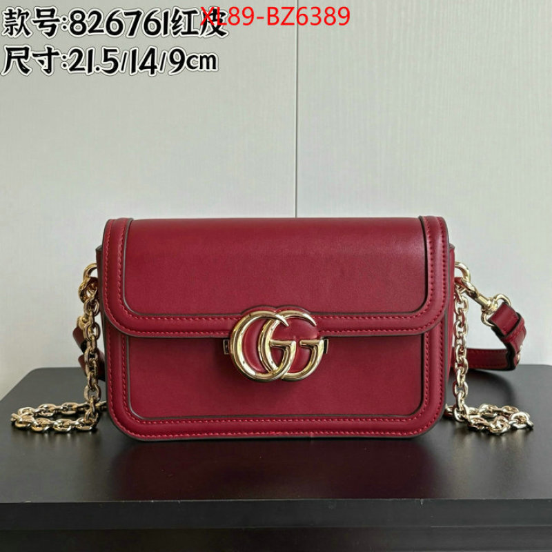 Gucci Bags(4A)-Crossbody- replica 2024 perfect luxury ID: BZ6389 $: 89USD,