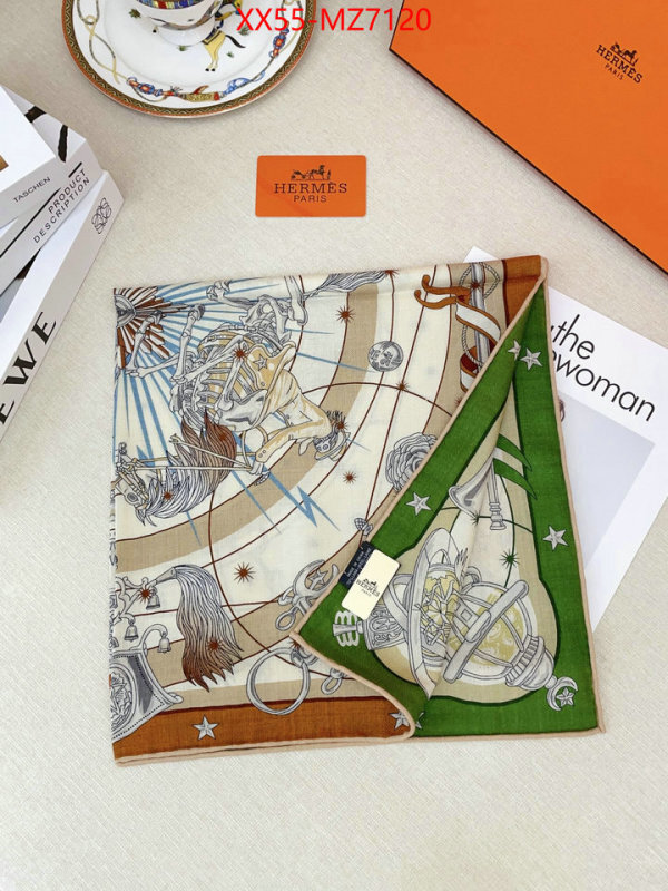 Scarf-Hermes buy high-quality fake ID: MZ7120 $: 55USD