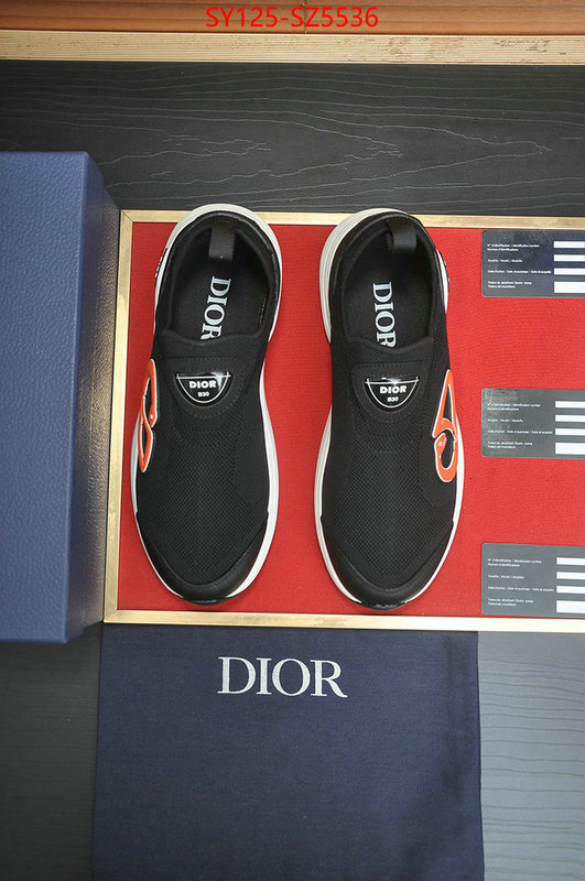 Men shoes-Dior best quality replica ID: SZ5536 $: 125USD