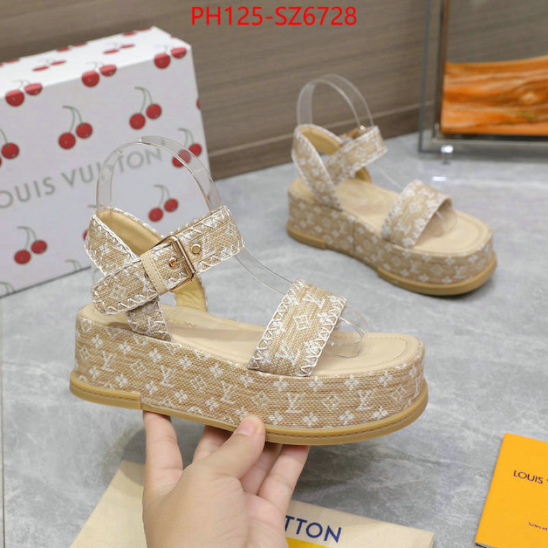 Women Shoes-LV wholesale designer shop ID: SZ6728 $: 125USD