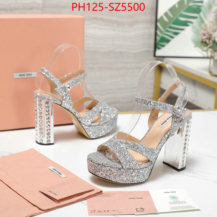 Women Shoes-Miu Miu wholesale designer shop ID: SZ5500 $: 125USD