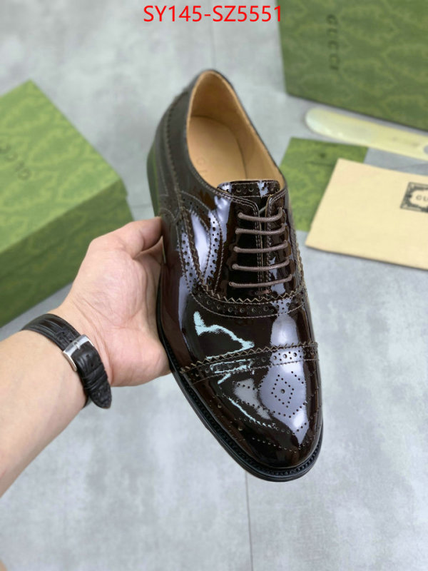 Men Shoes-Gucci best wholesale replica ID: SZ5551 $: 145USD