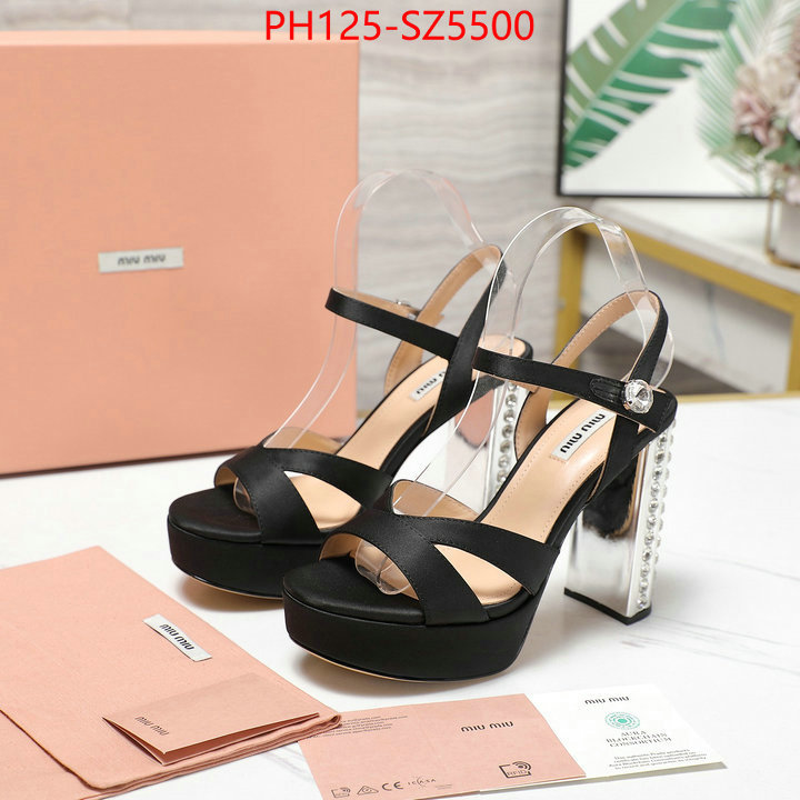 Women Shoes-Miu Miu wholesale designer shop ID: SZ5500 $: 125USD