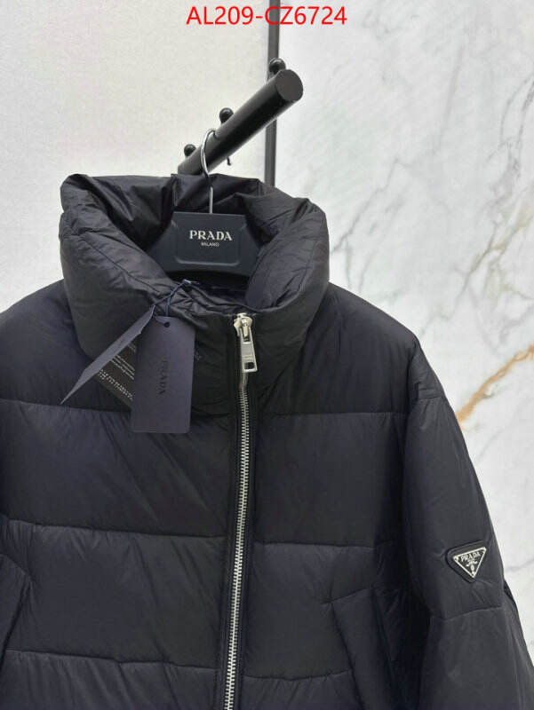 Down jacket Women-Prada cheap replica ID: CZ6724 $: 209USD