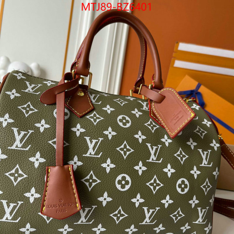 LV Bags(4A)-Speedy- fake high quality ID: BZ6401 $: 89USD,