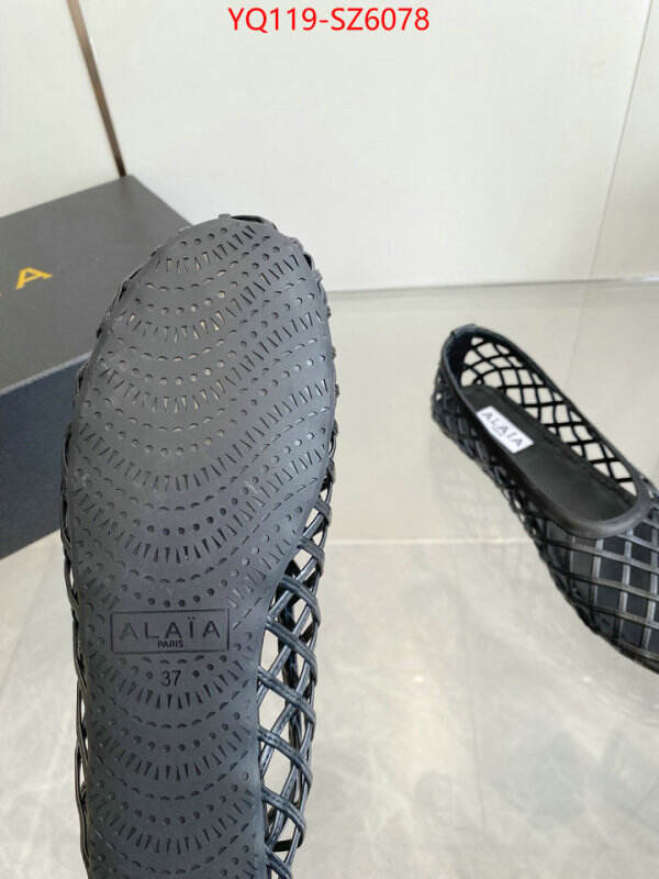 Women Shoes-ALAIA cheap high quality replica ID: SZ6078 $: 119USD