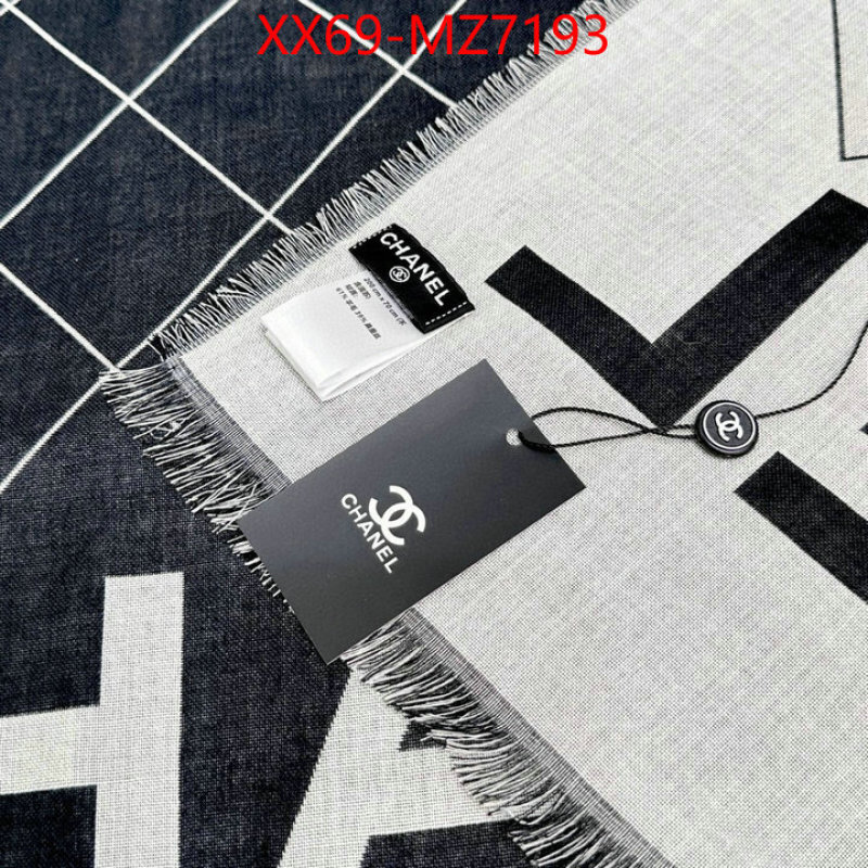Scarf-Chanel buy aaaaa cheap ID: MZ7193 $: 69USD