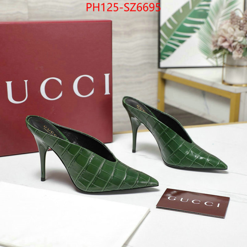 Women Shoes-Gucci top quality replica ID: SZ6695 $: 125USD-shoes yupoo Women Shoes-Gucci top quality replica ID: SZ6695 $: 125USD