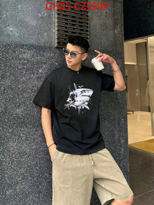 Clothing-Givenchy highest quality replica ID: CZ5909 $: 55USD