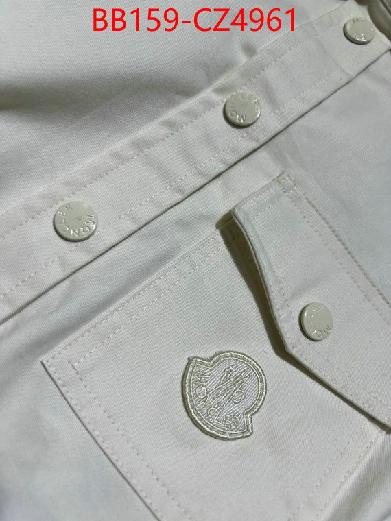 Clothing-Moncler buy aaaaa cheap ID: CZ4961 $: 159USD