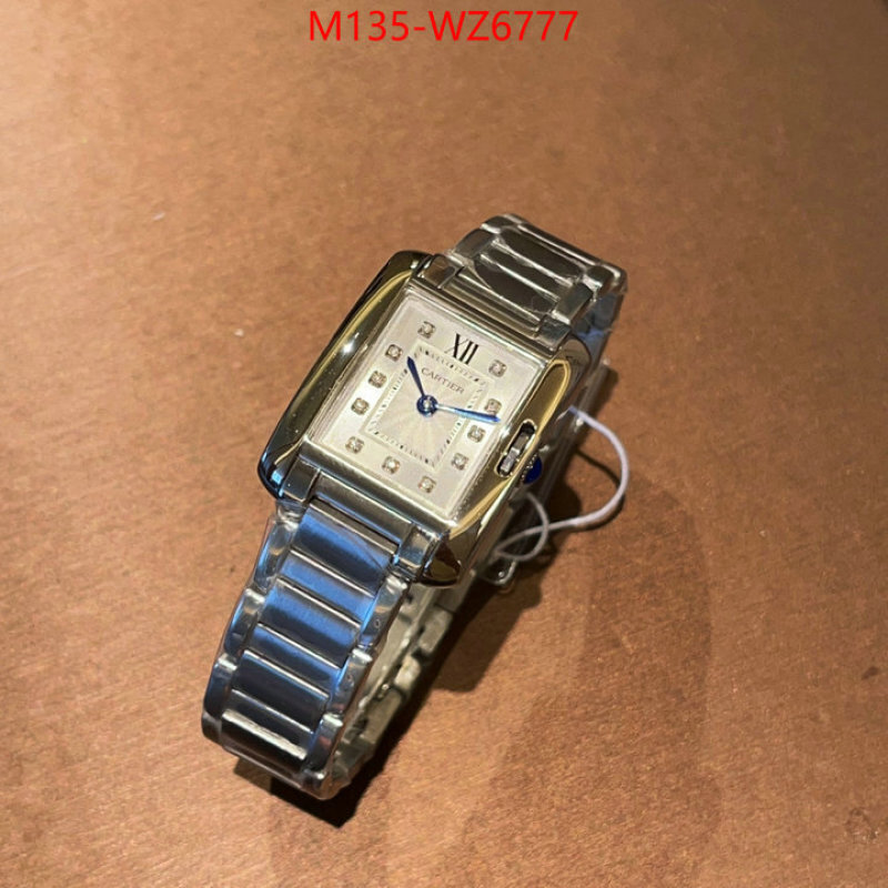 Watch(4A)-Cartier designer wholesale replica ID: WZ6777 $: 135USD