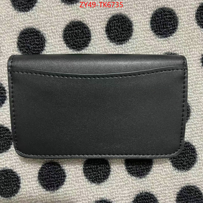 Coach Bags(4A)-Wallet unsurpassed quality ID: TK6735 $: 49USD,