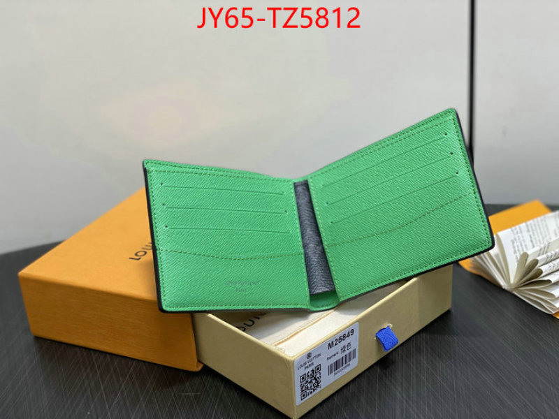 LV Bags(TOP)-Wallet 1:1 replica ID: TZ5812 $: 65USD,