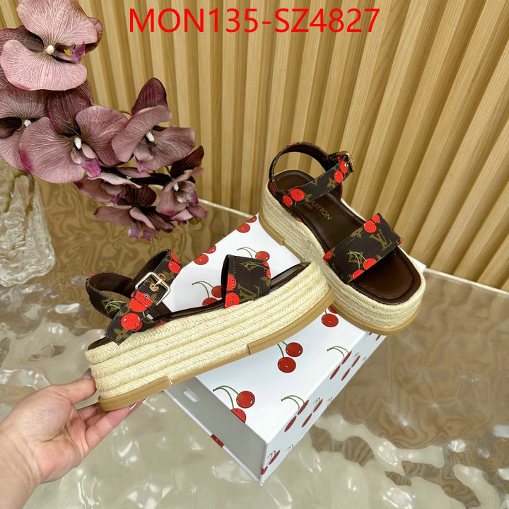 Women Shoes-LV luxury shop ID: SZ4827 $: 135USD