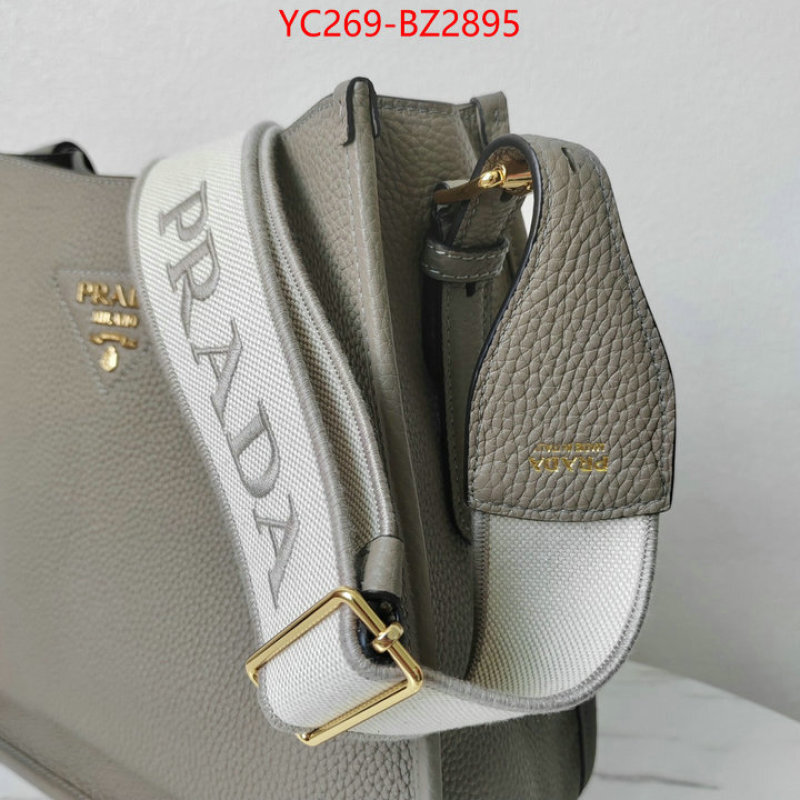 Prada Bags(TOP)-Crossbody- practical and versatile replica designer ID: BZ2895 $: 269USD,