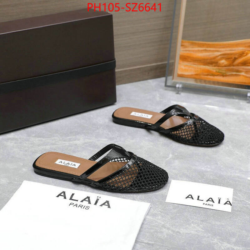 Women Shoes-ALAIA aaaaa+ quality replica ID: SZ6641 $: 105USD