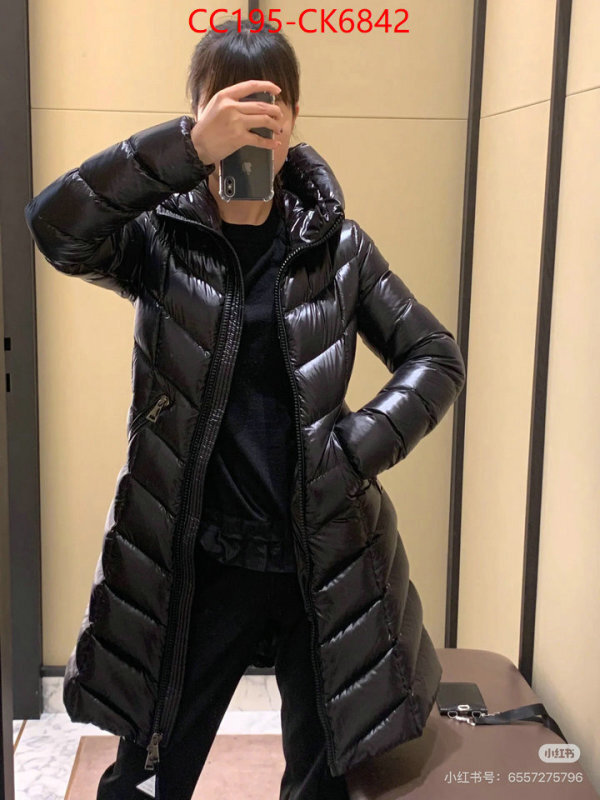 Down jacket Women-Moncler best replica new style ID: CK6842 $: 195USD