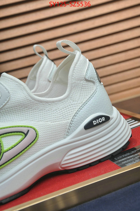 Men shoes-Dior best quality replica ID: SZ5536 $: 125USD