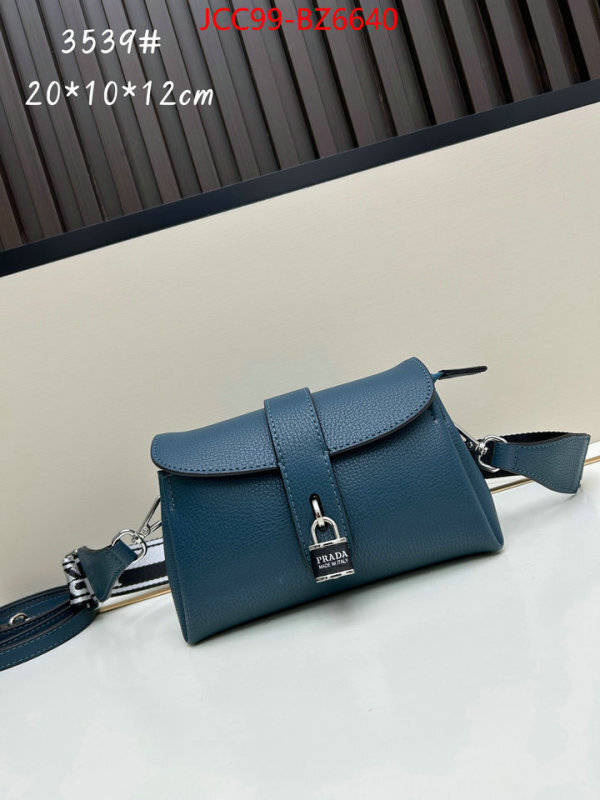 Prada Bags(4A)-Crossbody- designer 7 star replica ID: BZ6640 $: 99USD,