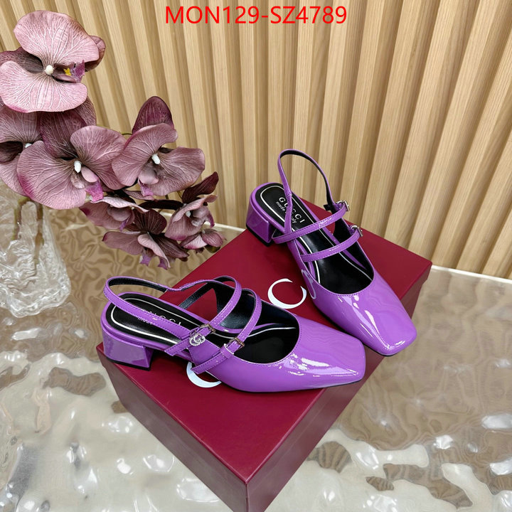 Women Shoes-Gucci top quality designer replica ID: SZ4789 $: 129USD