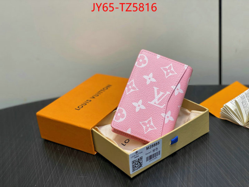LV Bags(TOP)-Wallet fake high quality ID: TZ5816 $: 65USD,