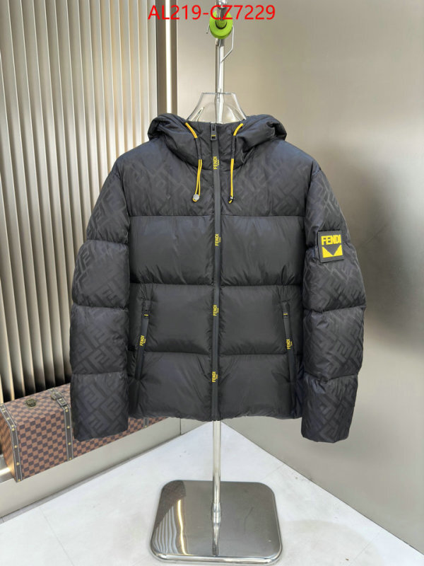 Down jacket Women-Fendi high quality designer ID: CZ7229 $: 219USD
