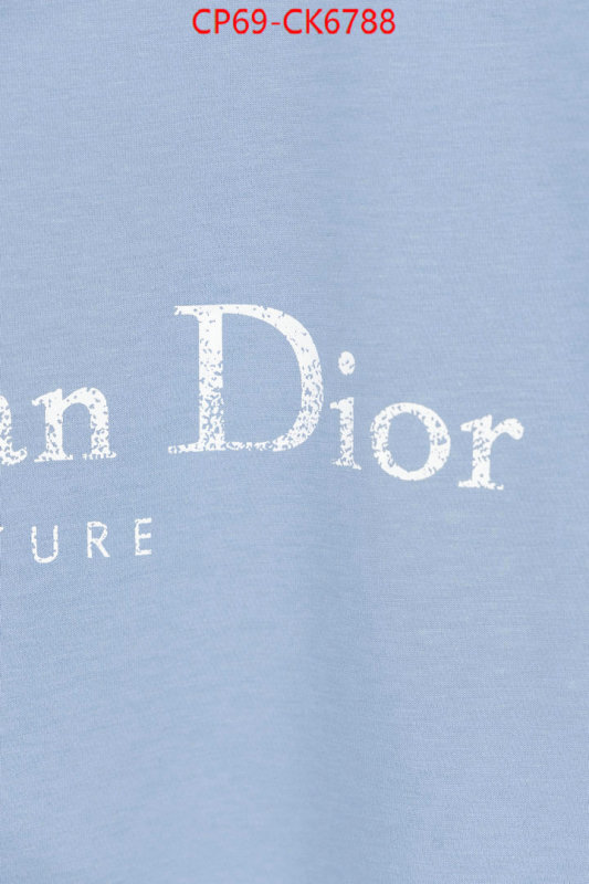 Clothing-Dior highest quality replica ID: CK6788 $: 69USD