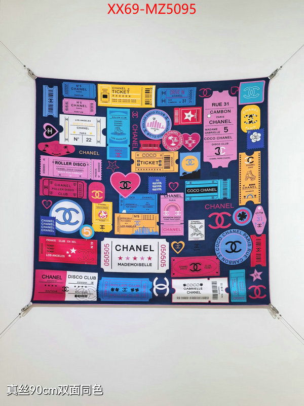 Scarf-Chanel fake aaaaa ID: MZ5095 $: 69USD
