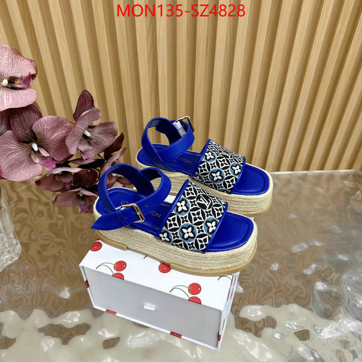 Women Shoes-LV wholesale replica shop ID: SZ4828 $: 135USD