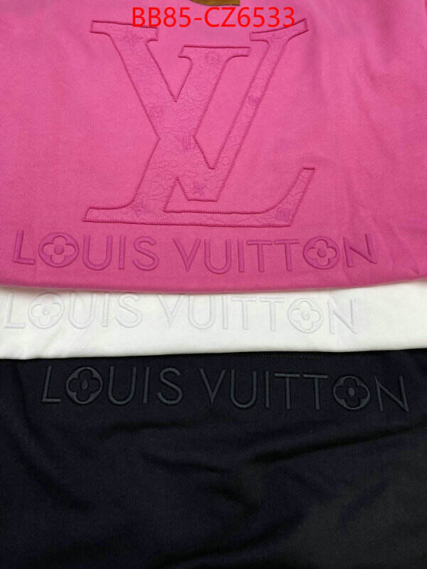 Clothing-LV wholesale imitation designer replicas ID: CZ6533 $: 85USD